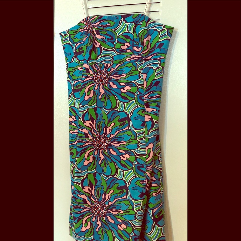 Lily Pulitzer strapless dress